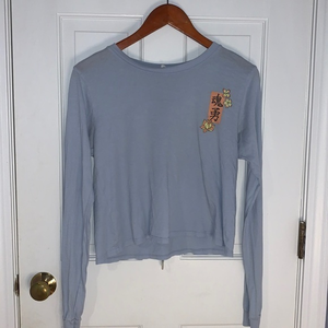 Tillys‎ blue long sleeve top